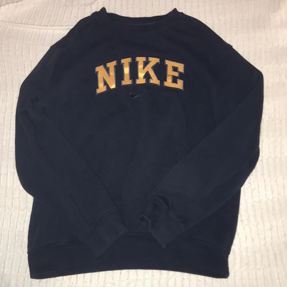 Nike Tops - Vintage navy oversized Nike sweatshirt
